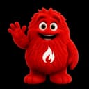 Ember, the Sharp Heating boiler mascot