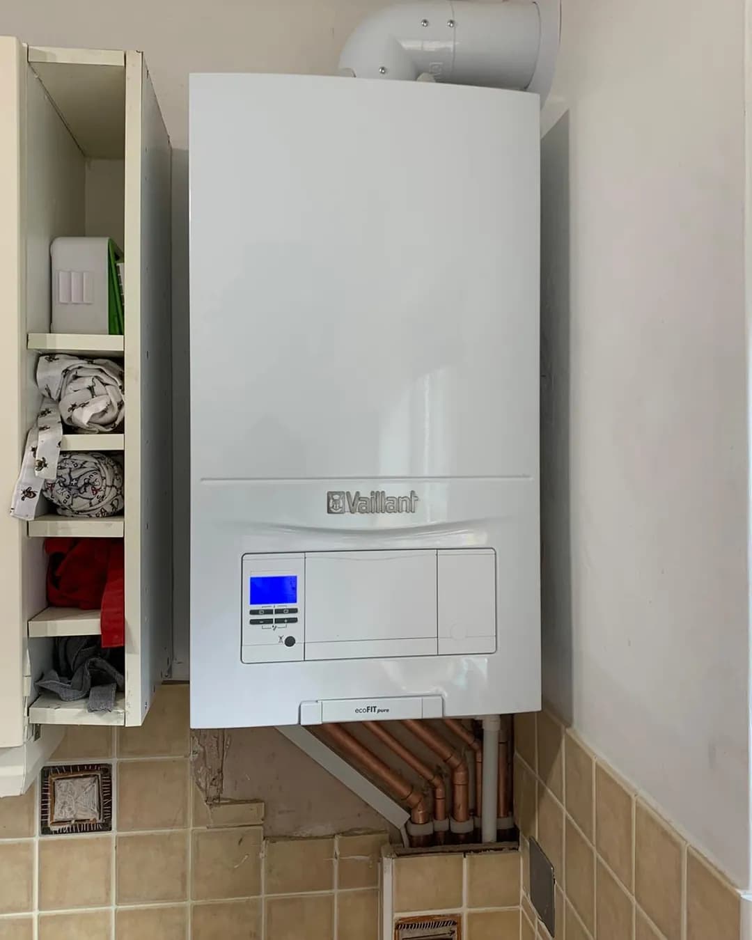 Conversion to a Vaillant ecoFIT combi boiler by Sharp Heating