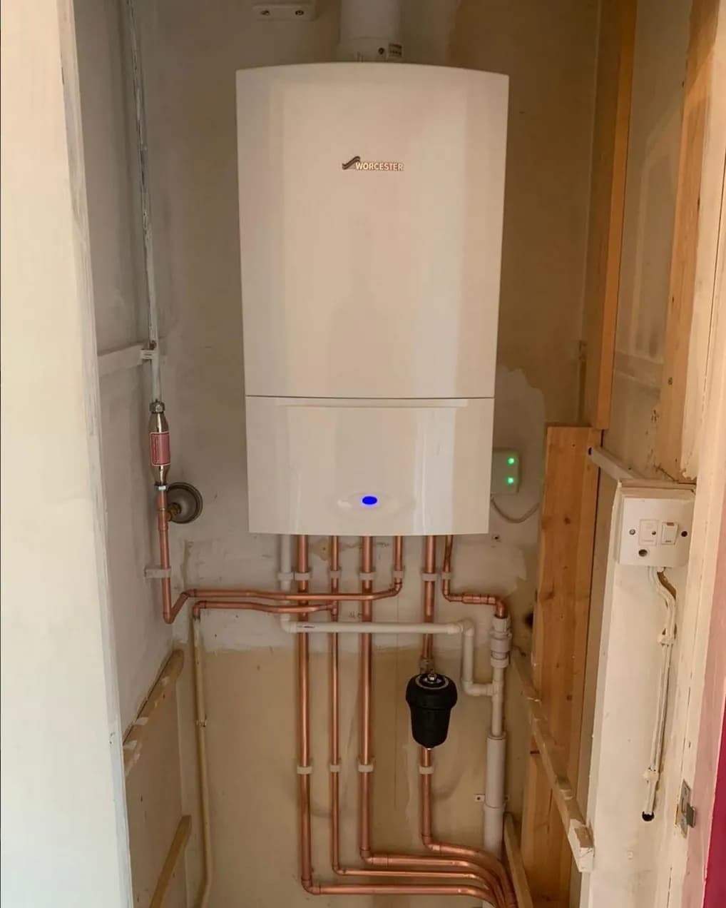 Worcester Bosch gas boiler installed in Harlow, Essex